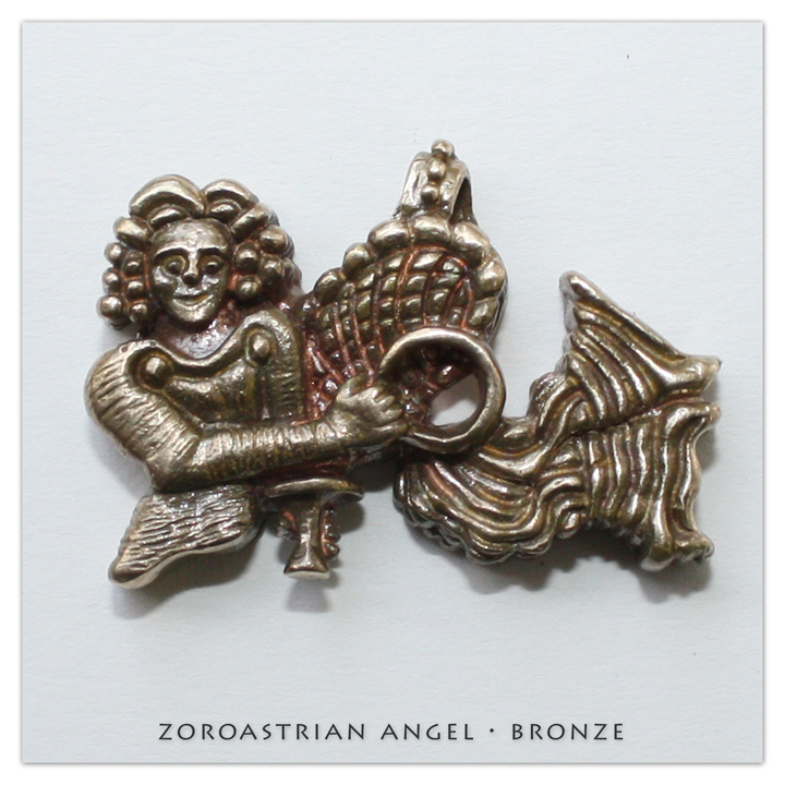 Playa Collection | Zoroastrian Angel • Bronze | Radical Ritual | Burning Man 2017